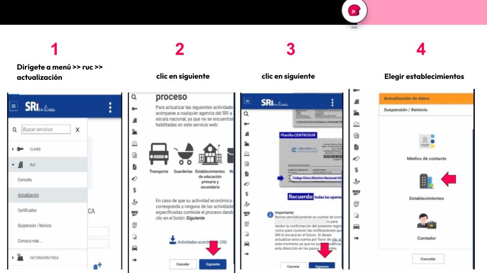 Paso a paso actualización RUC parte 1