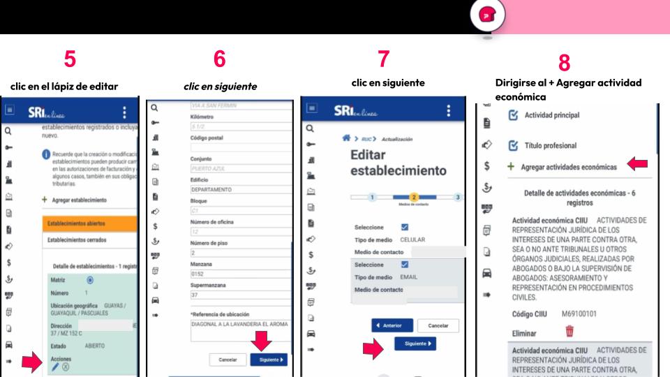Paso a paso actualización RUC parte 2
